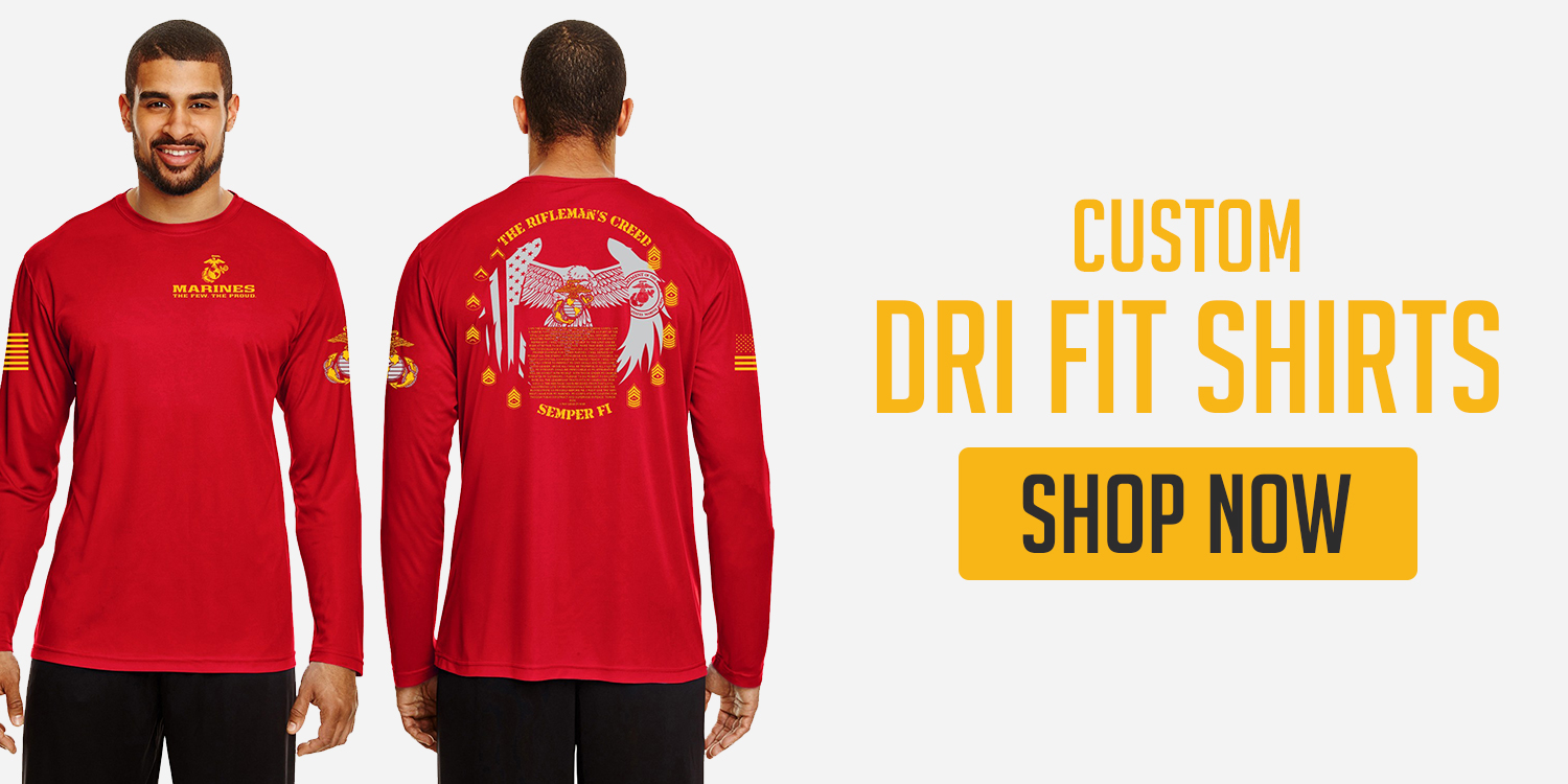 custom preformance dri fit shirts