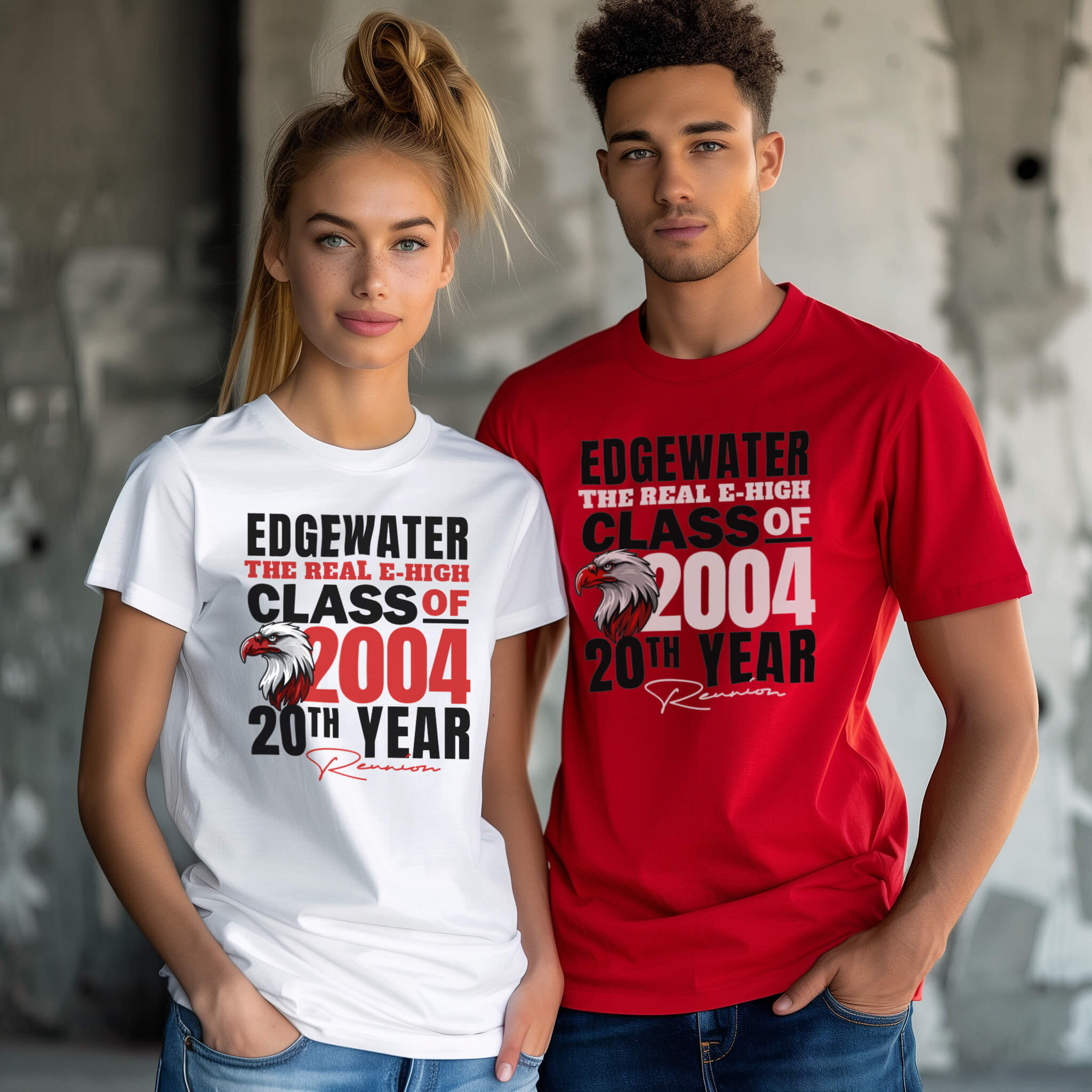 Edgwater class of 2004, 20th reunion t-shirt